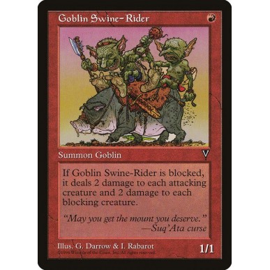 Goblin Swine-Rider