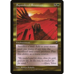 Squandered Resources