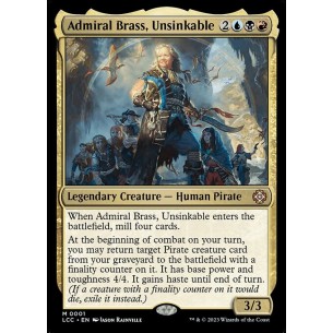 Admiral Brass, Unsinkable
