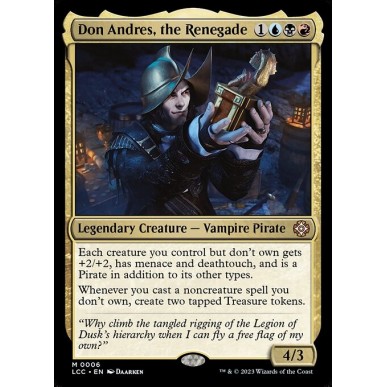 Don Andres, the Renegade