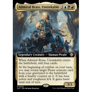 Admiral Brass, Unsinkable