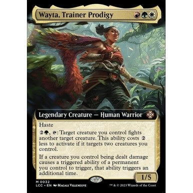 Wayta, Trainer Prodigy