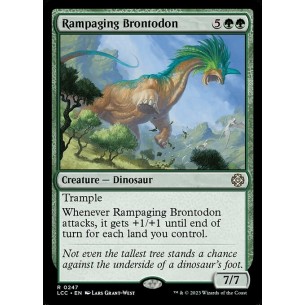 Rampaging Brontodon