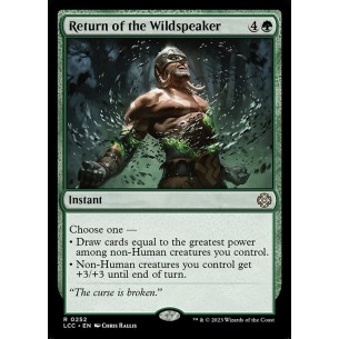 Return of the Wildspeaker