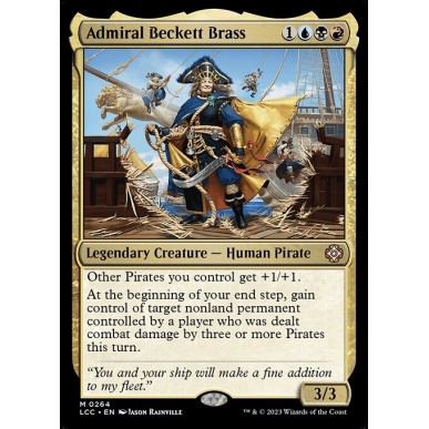 Admiral Beckett Brass