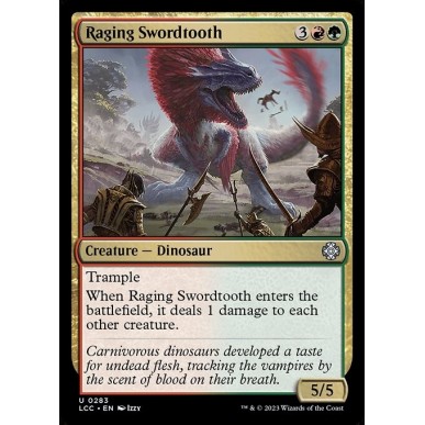 Raging Swordtooth
