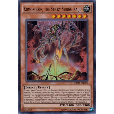Kumongous, il Kaiju Filo Appiccicoso