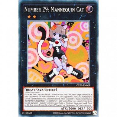Numero 29: Gatta Manichino