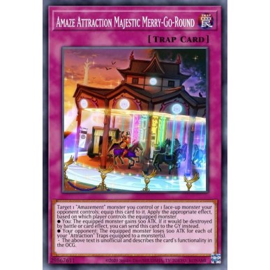 Amaze Attraction Majestic Merry-Go-Round