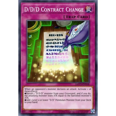 D/D/D Cambio di Contratto