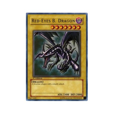 Red-Eyes Black Dragon (V.1 - Ultra Rare)
