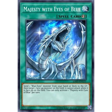 Majesty with Eyes of Blue