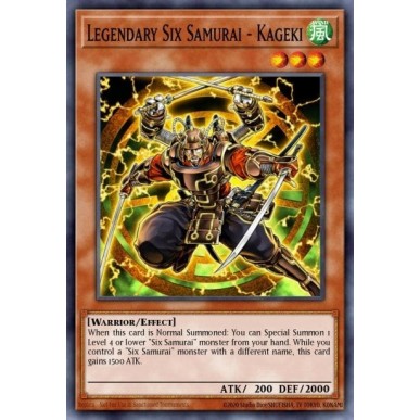 Kageki - Sei Samurai Leggendario