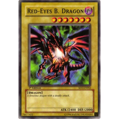 Drago Nero Occhi Rossi