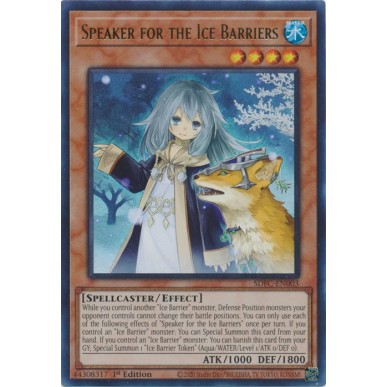 Oratore per la Barriera di Ghiaccio