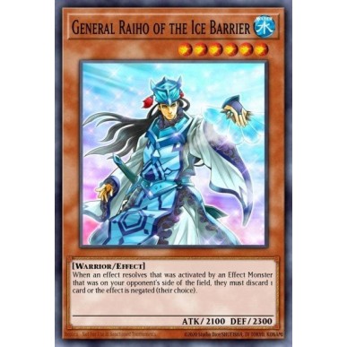 General Raiho of the Ice Barrier