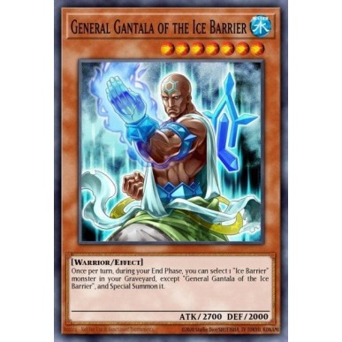 General Gantala of the Ice Barrier