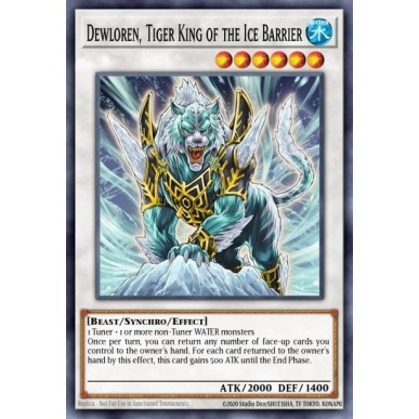 Dewloren, Tiger King of the Ice Barrier