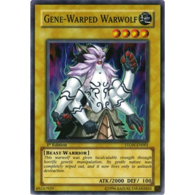 Gene-Warped Warwolf (V.1 - Super Rare)