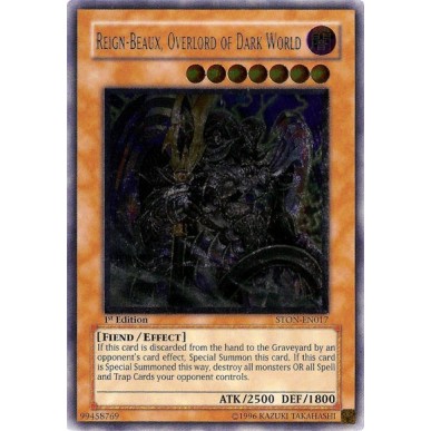 Reign-Beaux, Overlord of Dark World...