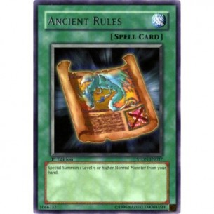 Ancient Rules (V.1 - Rare)