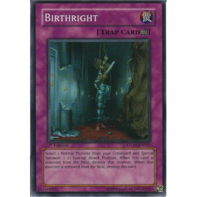 Birthright (V.1 - Super Rare)
