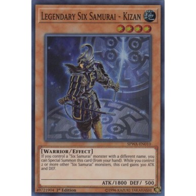 Kizan - Sei Samurai Leggendario