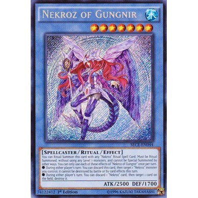 Nekroz di Gungnir (V.1 - Secret Rare)