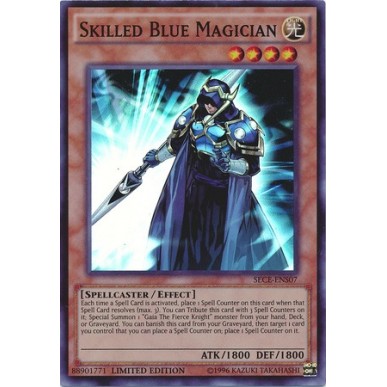 Abile Mago Blu (V.2 - Super Rare)