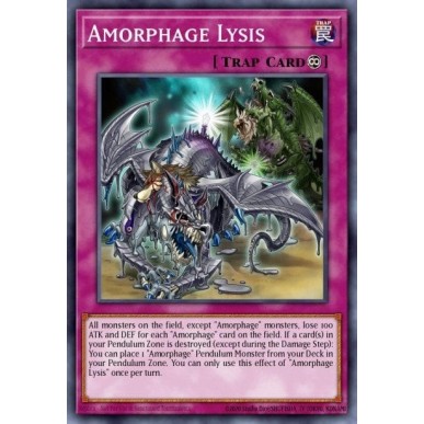 Amorphage Lysis