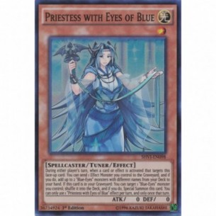 Priestess with Eyes of Blue