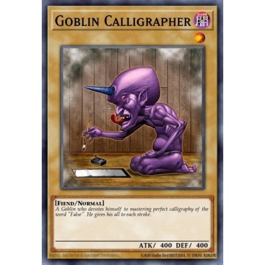 Goblin Calligrapher