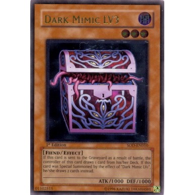 Dark Mimic LV3 (V.2 - Ultimate Rare)