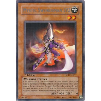 Mystic Swordsman LV2 (V.1 - Rare)