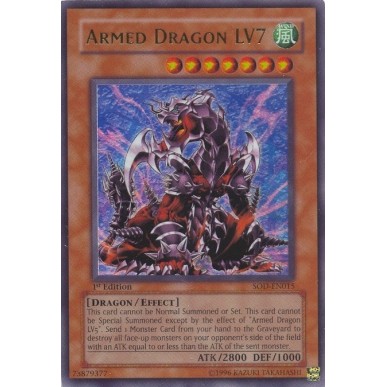 Drago Armato LV7 (V.1 - Ultra Rare)