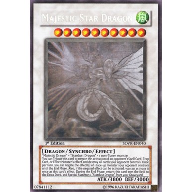 Majestic Star Dragon (V.3 - Ghost Rare)