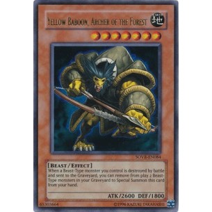 Yellow Baboon, Archer of...