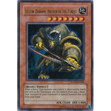 Yellow Baboon, Archer of the Forest...