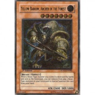 Yellow Baboon, Archer of...