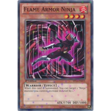 Flame Armor Ninja (V.2 - Starfoil Rare)