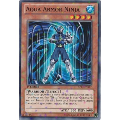 Aqua Armor Ninja (V.2 - Starfoil Rare)