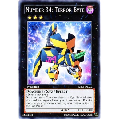Numero 34: Terror-Byte (V.1 - Common)