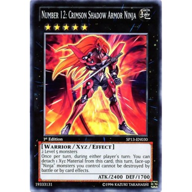 Number 12: Crimson Shadow Armor Ninja...