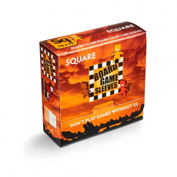 Square 70 x 70 mm - Non-Glare (50 Bustine) - Arcane Tinmen Bustine Protettive