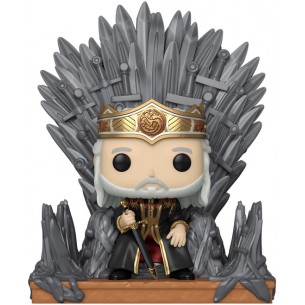 Funko Pop Deluxe 12 - Viserys on the Iron Throne - House of the Dragon (15cm) 2
