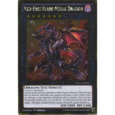 Drago Metallico Fiamma Occhi Rossi