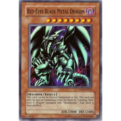 Red-Eyes Black Metal Dragon (V.1 -...