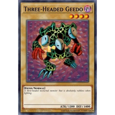 Three-Headed Geedo (V.2 - Common)