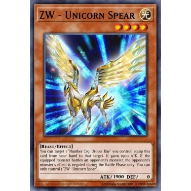 ZW - Unicorno Lancia (V.1 - Common)