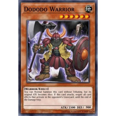 Guerriero Dododo (V.1 - Common)